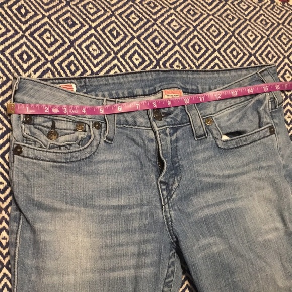 True Religion vintage lower rise jeans Y2k - Picture 11 of 13